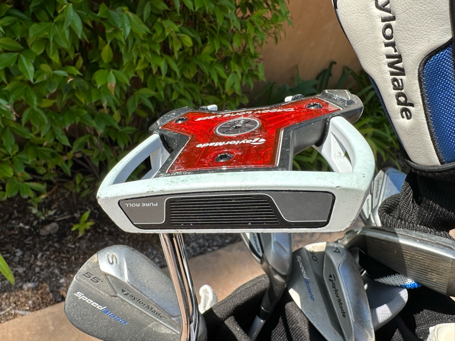 Taylor Made Golf Club Set With Golf Bag And Daddy Long Legs Putter [CR] [Photo 11]