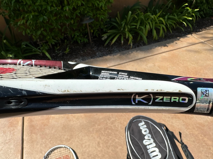 Wilson Karophite Black Tennis Racket And Wilson BLX Tennis Racket [CR] [Photo 4]