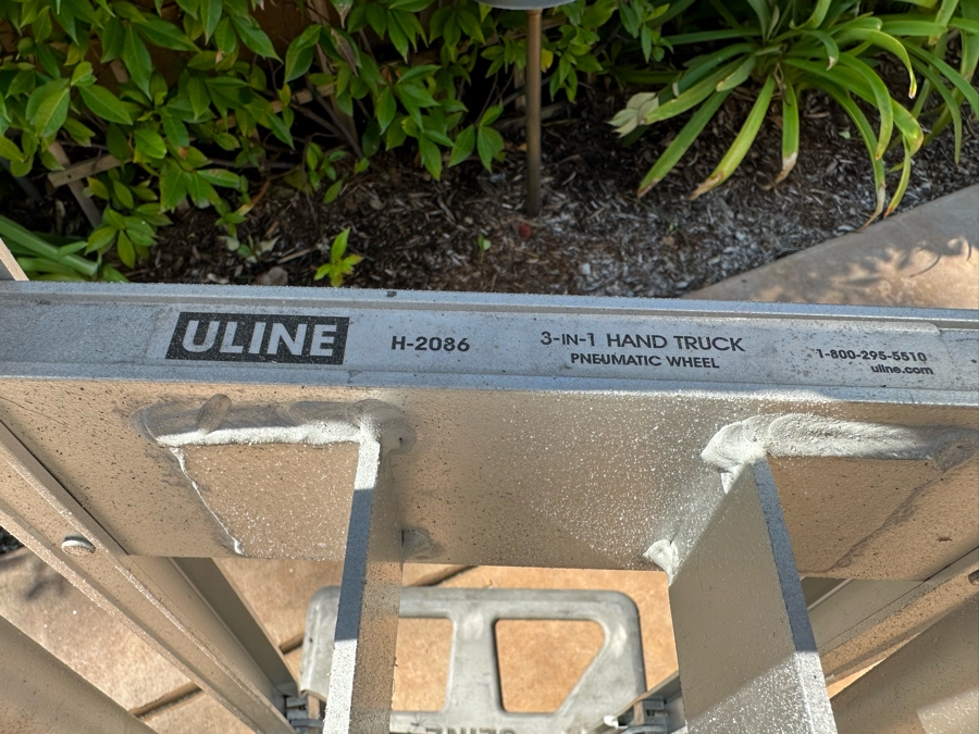 Uline 3-In-1 Hand Truck With Pneumatic Wheel Model H-2086 [CR] [Photo 5]