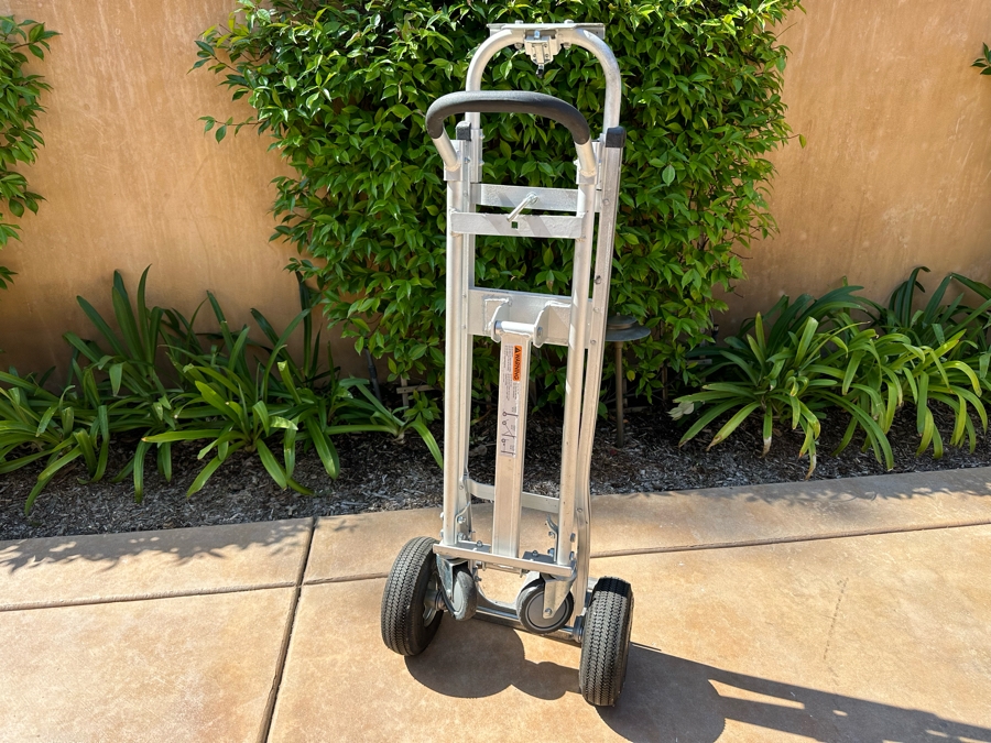 Uline 3-In-1 Hand Truck With Pneumatic Wheel Model H-2086 [CR] [Photo 3]