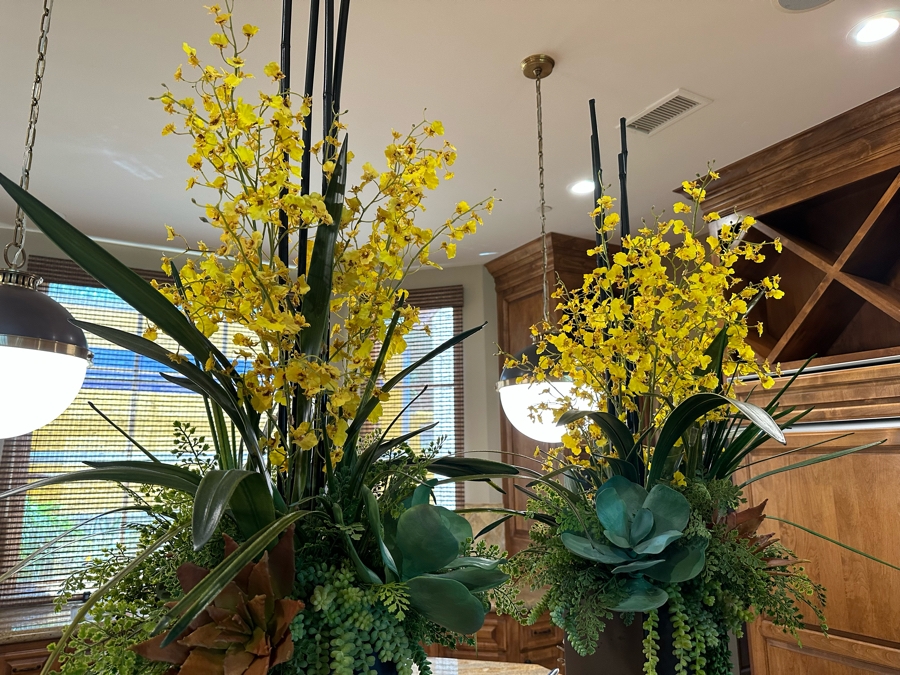 Pair Of Artificial Indoor Plants 58H [CR] [Photo 4]