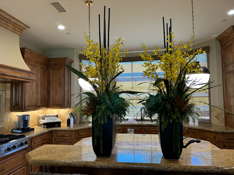 Pair Of Artificial Indoor Plants 58H [CR] [Photo 6]