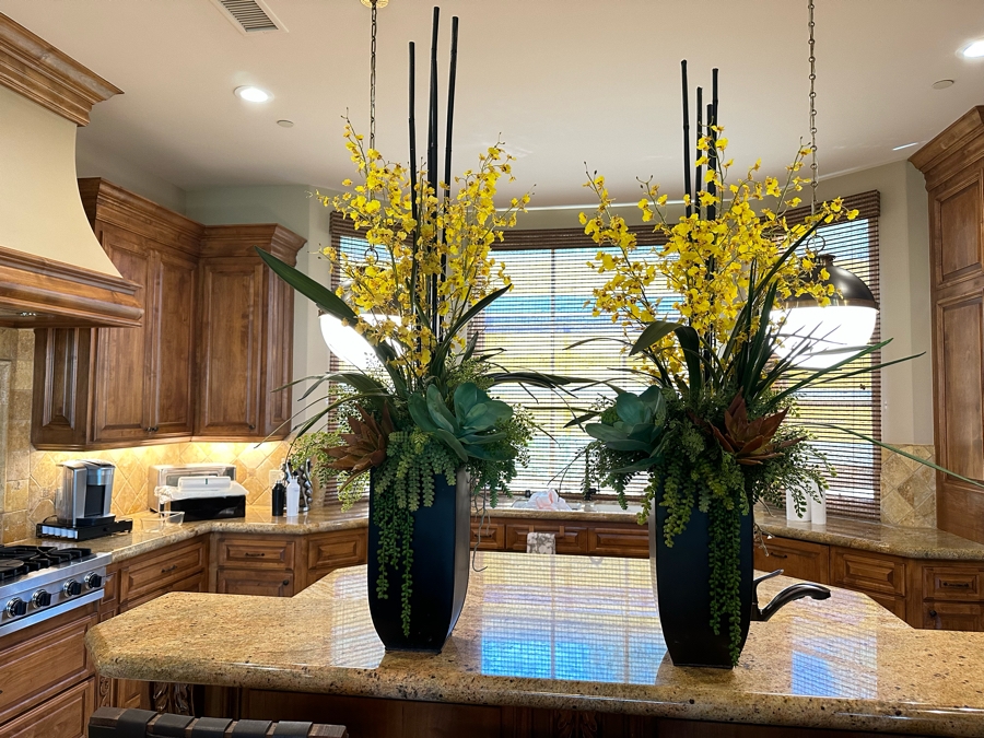 Pair Of Artificial Indoor Plants 58H [CR] [Photo 5]