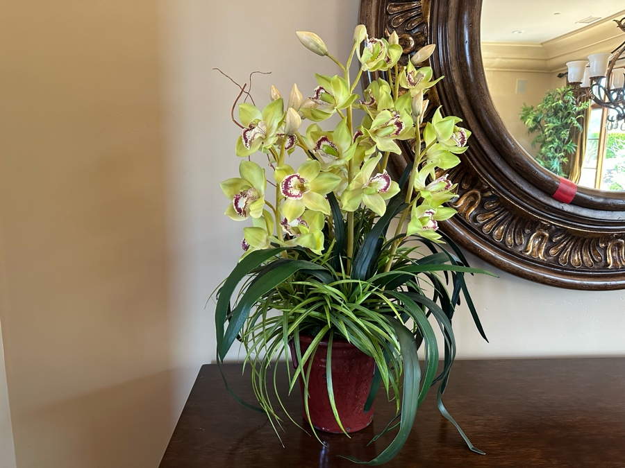 Artificial Indoor Orchids Plant 31H [CR] [Photo 1]