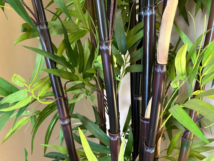 Pair Of Large Artificial Indoor Bamboo Plants 114H [CR] [Photo 7]