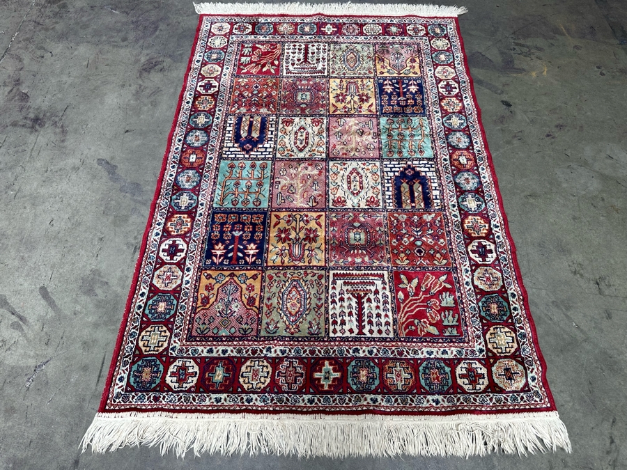 Bachtiari Wool Area Rug 37 X 58 [Photo 4]
