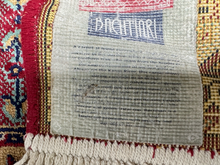 Bachtiari Wool Area Rug 37 X 58 [Photo 12]