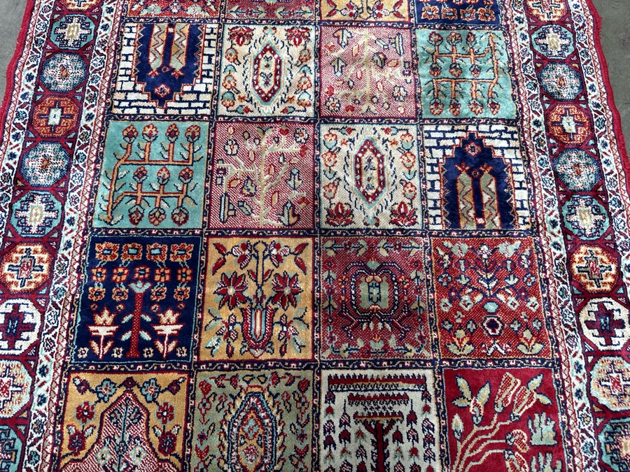 Bachtiari Wool Area Rug 37 X 58 [Photo 8]