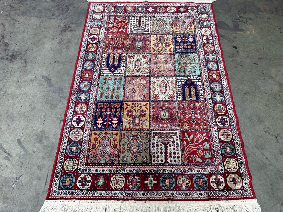 Bachtiari Wool Area Rug 37 X 58 [Photo 6]