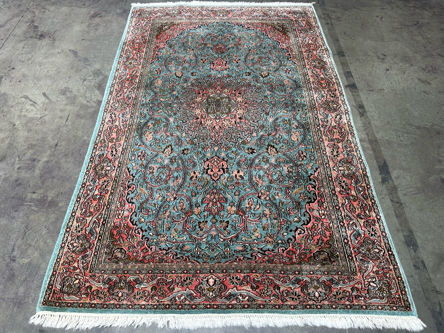 Hand Knotted Wool Persian Area Rug 53 X 85 [Photo 3]