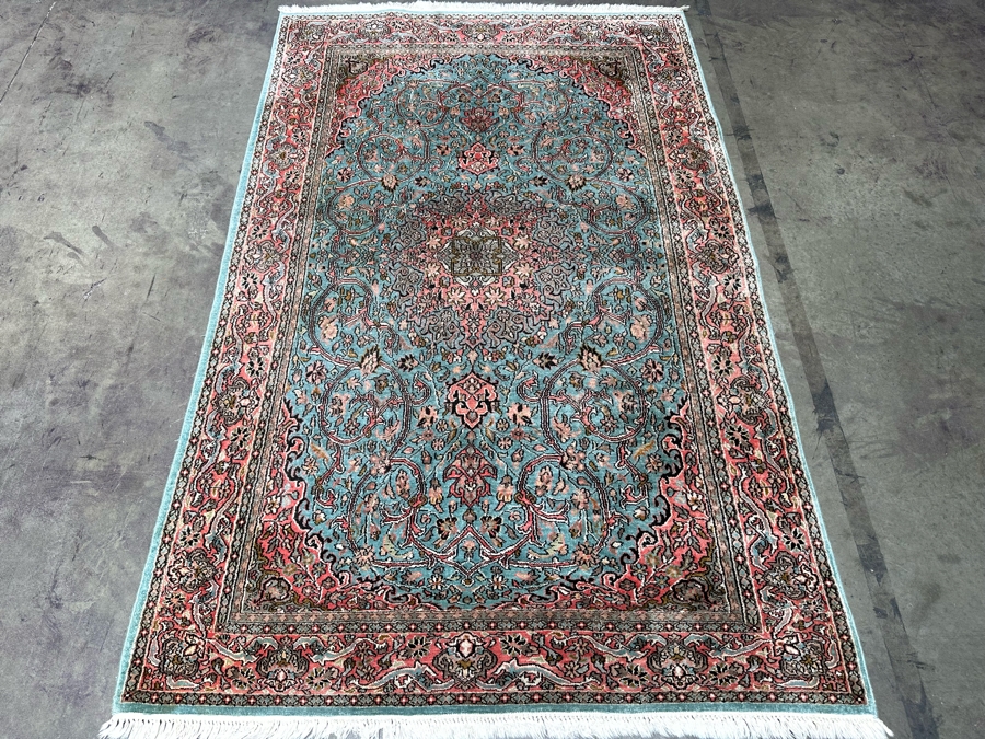 Hand Knotted Wool Persian Area Rug 53 X 85 [Photo 4]