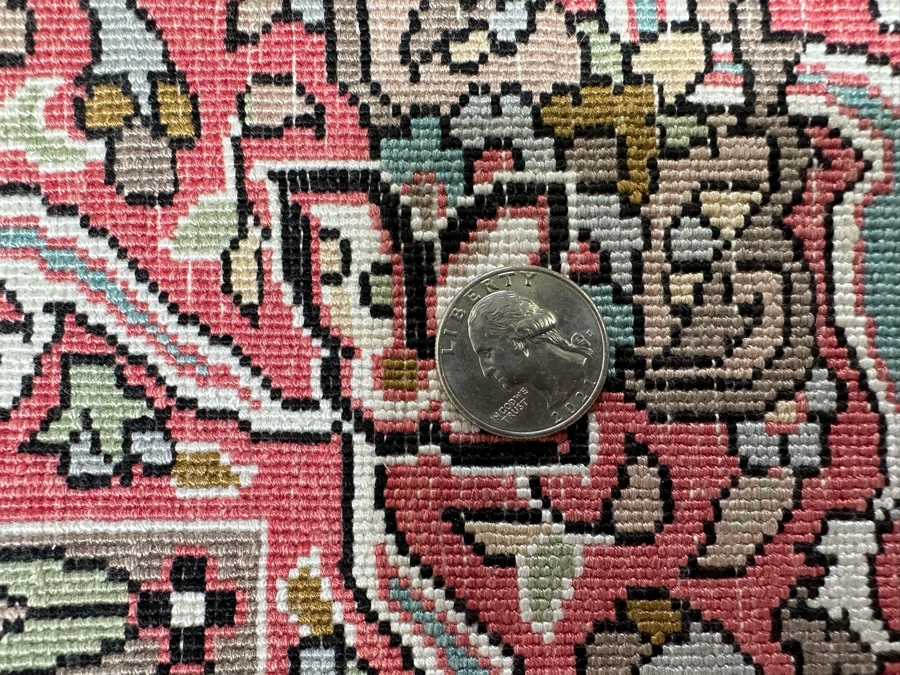 Hand Knotted Wool Persian Area Rug 53 X 85 [Photo 10]