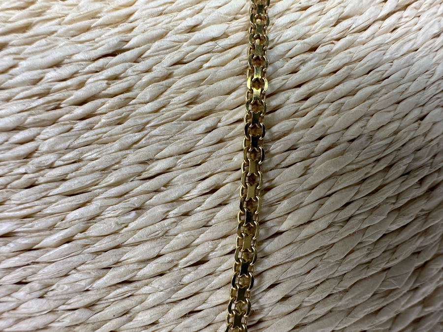 14K Gold Italian 24' Chain Necklace 6.6g [Photo 4]