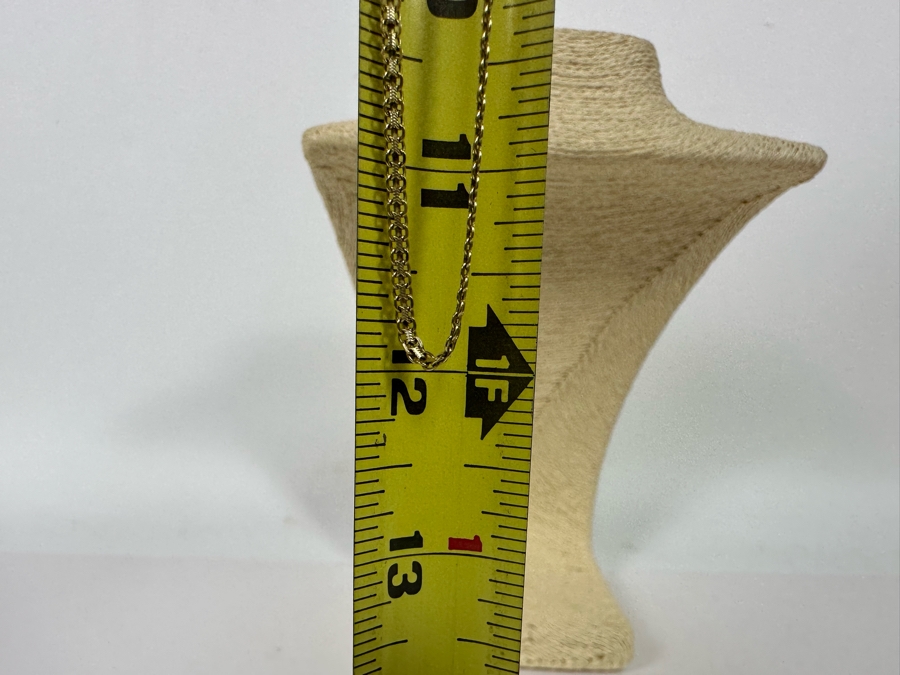 14K Gold Italian 24' Chain Necklace 6.6g [Photo 8]