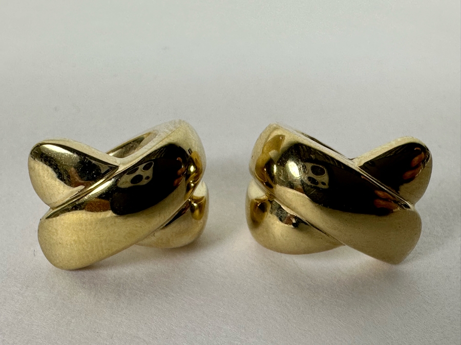 14K Gold Earrings 2.2g [Photo 2]