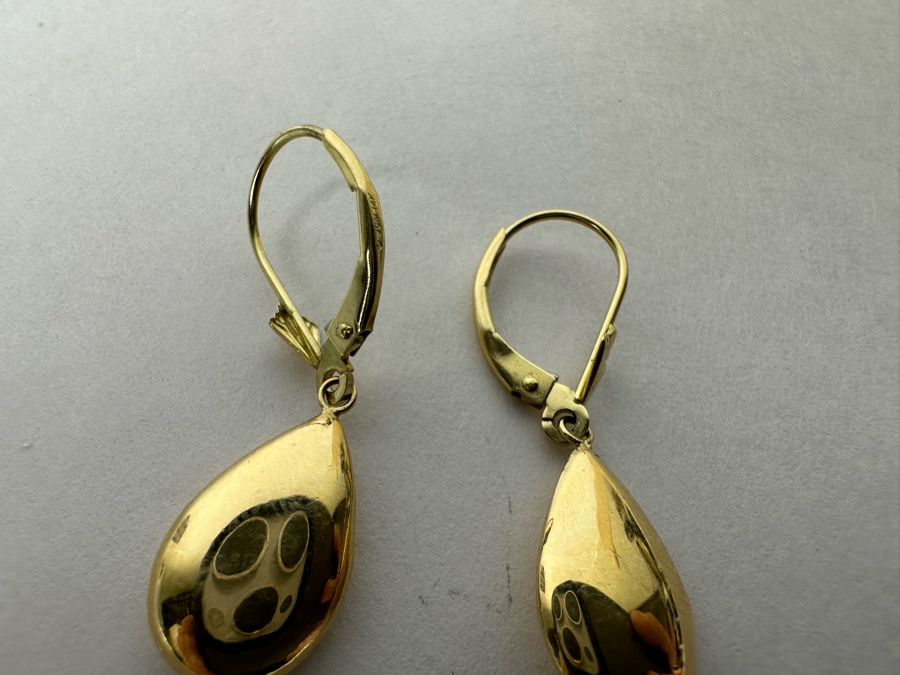 14K Gold Earrings 1.5g [Photo 6]