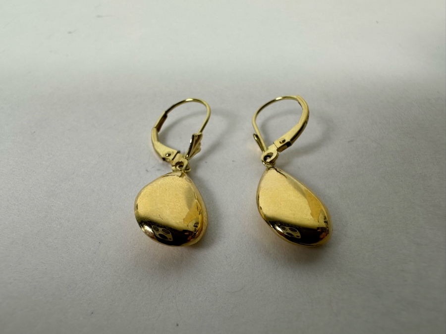 14K Gold Earrings 1.5g [Photo 5]