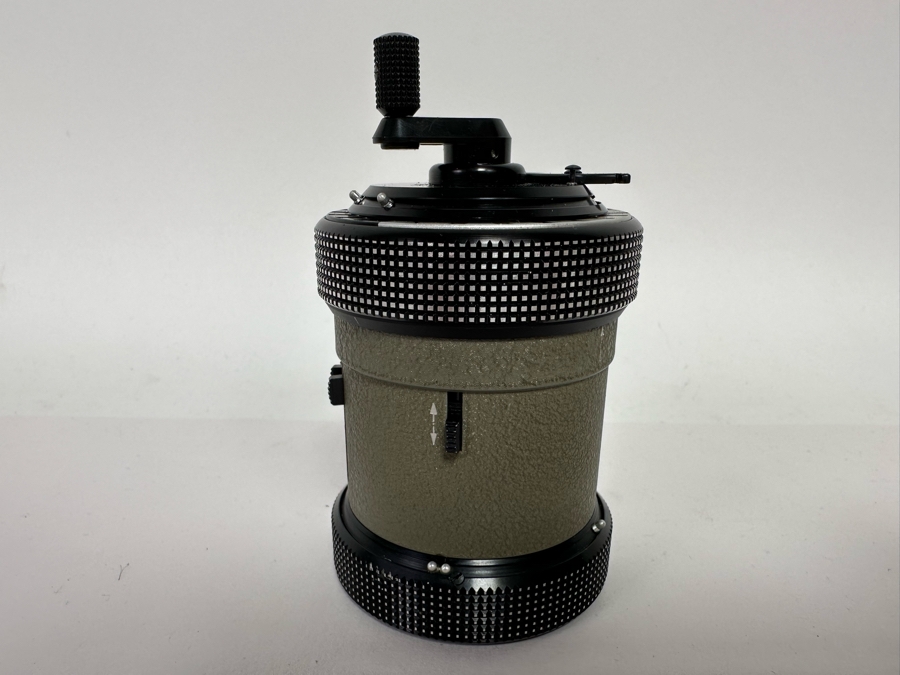 RARE CURTA Type II Handheld Mechanical Pocket Calculator Hand-Cranked Made In Liechtenstein By Contina Ltd Maureen System Designed By Curt Herzstark (1902-1988, Austrian Engineer) [CR] [Photo 7]