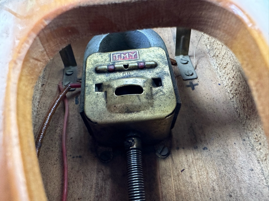 Handmade Wooden 1950s Modernist Prototype Model Boat Featuring Battery Powered Motor 15W X 6W [Photo 11]