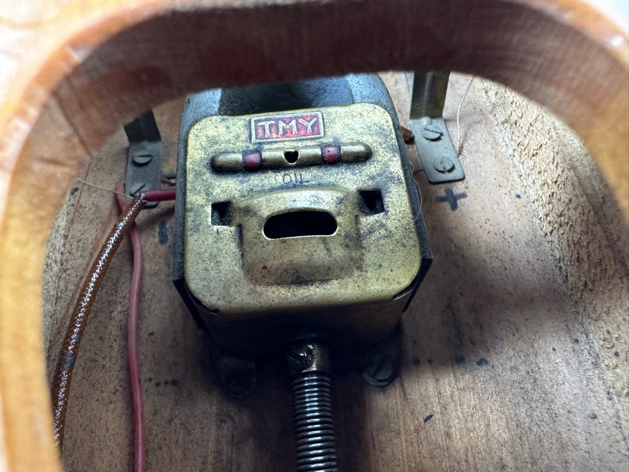 Handmade Wooden 1950s Modernist Prototype Model Boat Featuring Battery Powered Motor 15W X 6W [Photo 10]