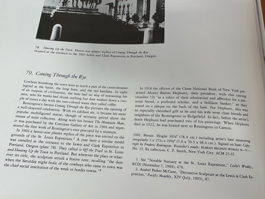 First Edition 1973 Frederic Remington Hardcover Book [Photo 9]