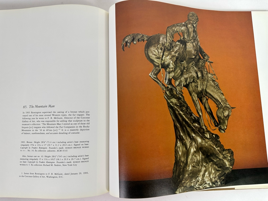 First Edition 1973 Frederic Remington Hardcover Book [Photo 6]