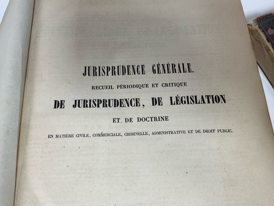Collection Of Antique Books: French Les Annales Paris 1896, French Annales Politiques Supplement 1896-1897, French Les Annales 1932, French Jurisprudence De Legislation 1863 Book, John L. Stoddard's Lectures Southern CA, Grand Canyon, Yellowstone [Photo 18]