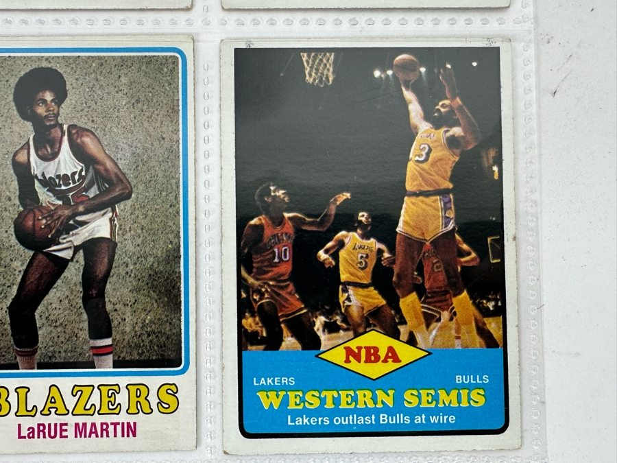 1973 Topps NBA / ABA Basketball Cards In Plastic Sleeves Ready To Be Graded Including Hall Of Famers - See Photos 54 Cards Total [Photo 11]