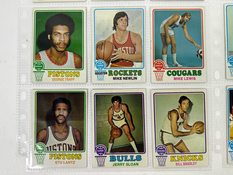 1973 Topps NBA / ABA Basketball Cards In Plastic Sleeves Ready To Be ...