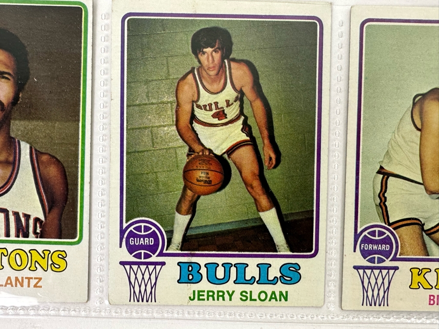 1973 Topps NBA / ABA Basketball Cards In Plastic Sleeves Ready To Be Graded Including Hall Of Famers - See Photos 54 Cards Total [Photo 24]