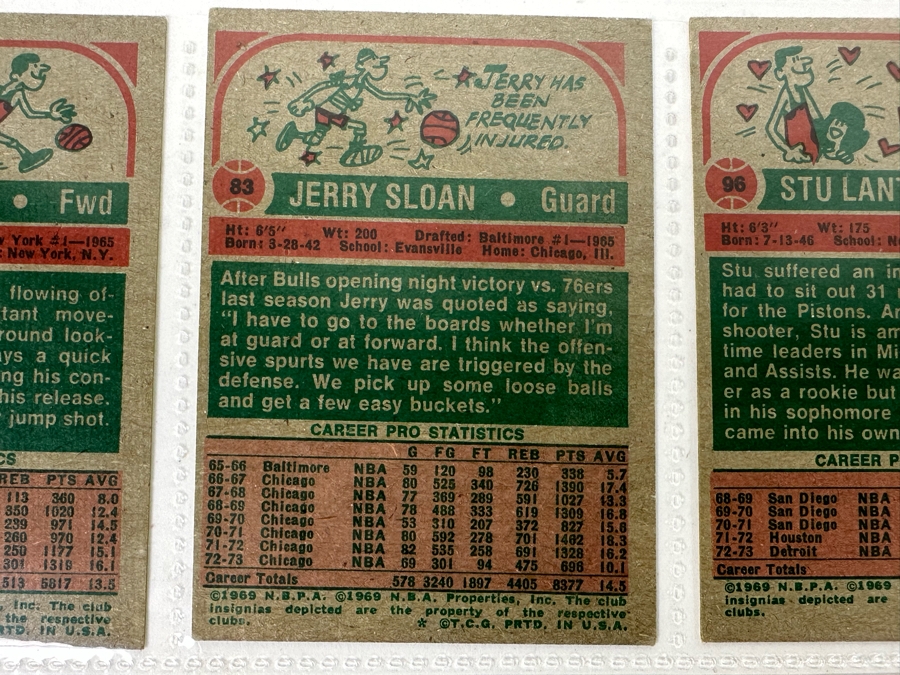 1973 Topps NBA / ABA Basketball Cards In Plastic Sleeves Ready To Be Graded Including Hall Of Famers - See Photos 54 Cards Total [Photo 23]