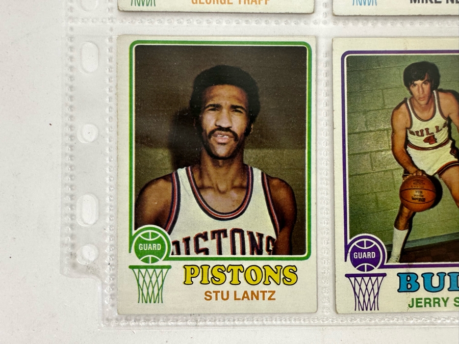 1973 Topps NBA / ABA Basketball Cards In Plastic Sleeves Ready To Be Graded Including Hall Of Famers - See Photos 54 Cards Total [Photo 16]