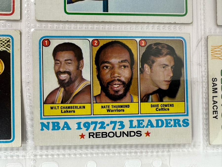 1973 Topps NBA / ABA Basketball Cards In Plastic Sleeves Ready To Be Graded Including Hall Of Famers - See Photos 54 Cards Total [Photo 11]