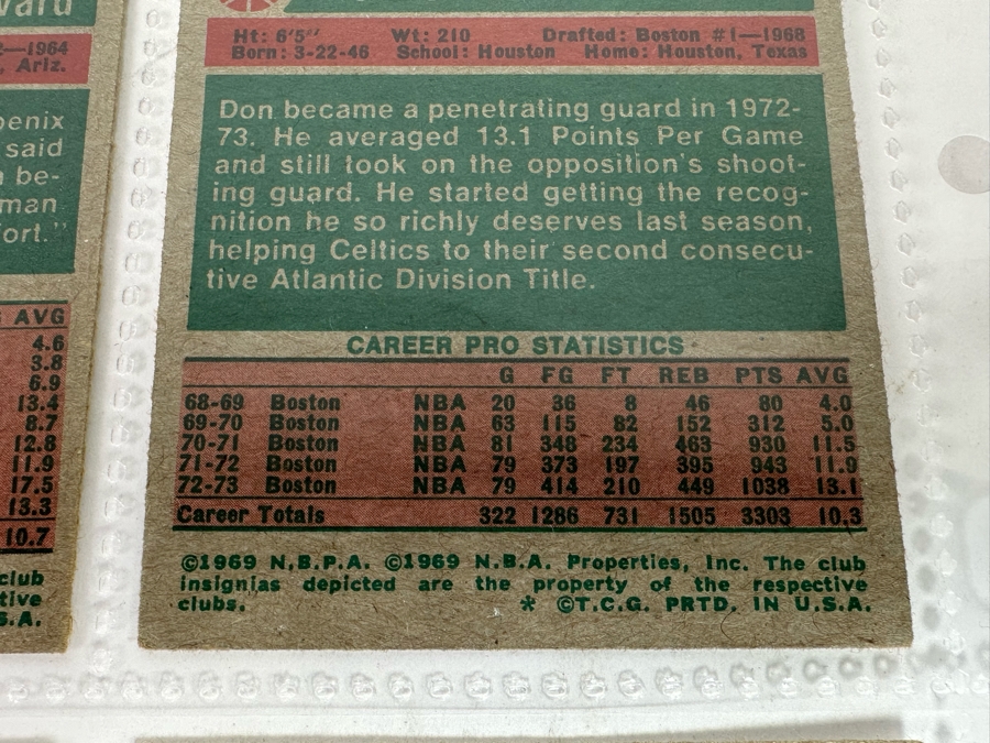 1973 Topps NBA / ABA Basketball Cards In Plastic Sleeves Ready To Be Graded Including Hall Of Famers - See Photos 54 Cards Total [Photo 22]