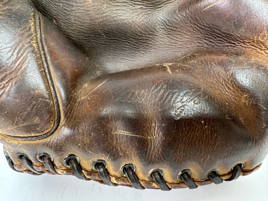 Old Rawlings Sports Leather Baseball Glove 10 X 9 [Photo 4]