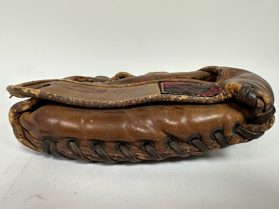 Old Rawlings Sports Leather Baseball Glove 10 X 9 [Photo 8]