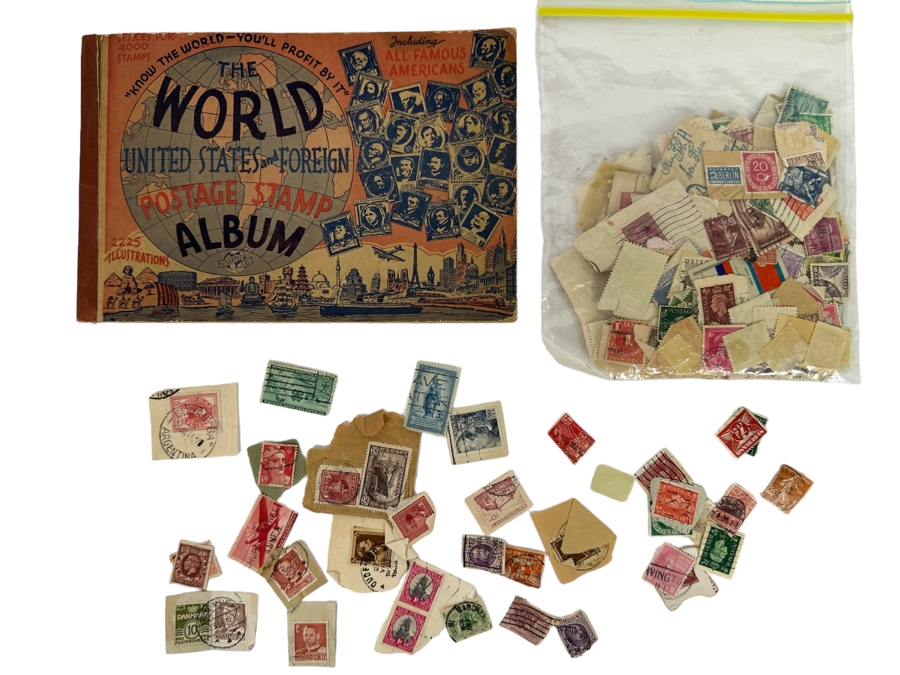 Vintage Stamp Collection - See Photos