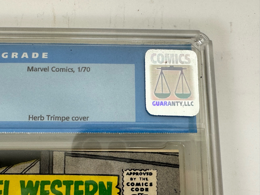 The Mighty Marvel Western #7 Featuring The Rawhide Kid, Kid Colt Outlaw & Tow-Gun Kid CGC Graded 9.0 [Photo 4]