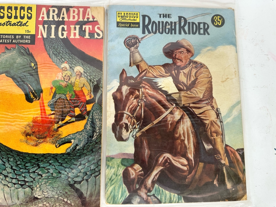 Collection Of 35 Vintage Classics Illustrated Comic Books With Plastic Sleeves - See Photos [Photo 11]