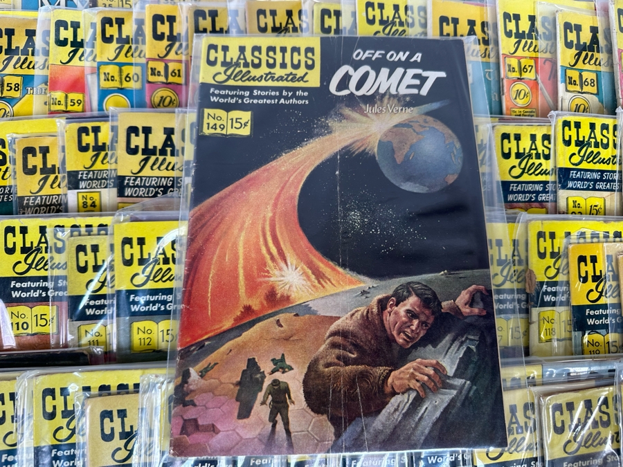 Entire Collection Of 169 Vintage 1941-1969 Classics Illustrated Comic Books With Plastic Sleeves From Issue #1 - #169 - See Photos [Photo 7]