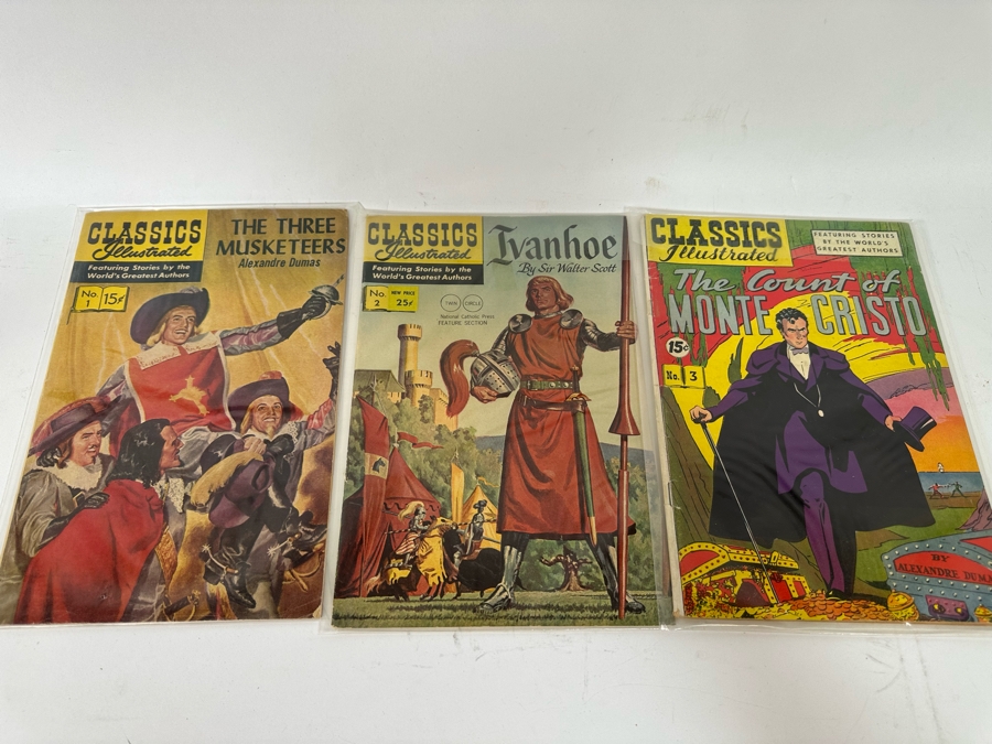 Entire Collection Of 169 Vintage 1941-1969 Classics Illustrated Comic Books With Plastic Sleeves From Issue #1 - #169 - See Photos [Photo 31]