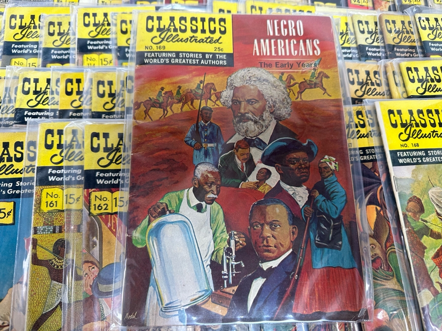 Entire Collection Of 169 Vintage 1941-1969 Classics Illustrated Comic Books With Plastic Sleeves From Issue #1 - #169 - See Photos [Photo 3]