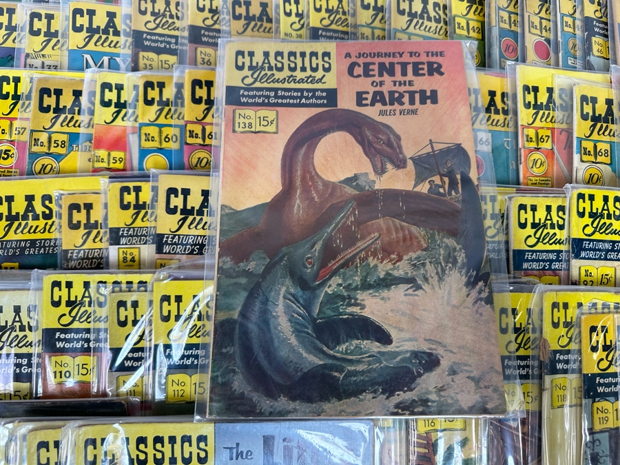 Entire Collection Of 169 Vintage 1941-1969 Classics Illustrated Comic Books With Plastic Sleeves From Issue #1 - #169 - See Photos [Photo 10]