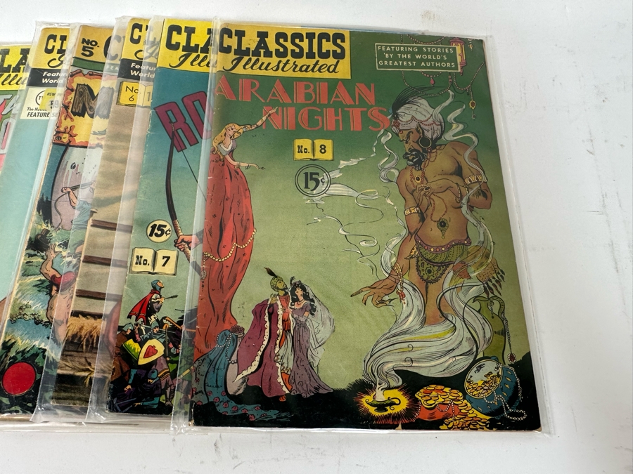 Entire Collection Of 169 Vintage 1941-1969 Classics Illustrated Comic Books With Plastic Sleeves From Issue #1 - #169 - See Photos [Photo 28]