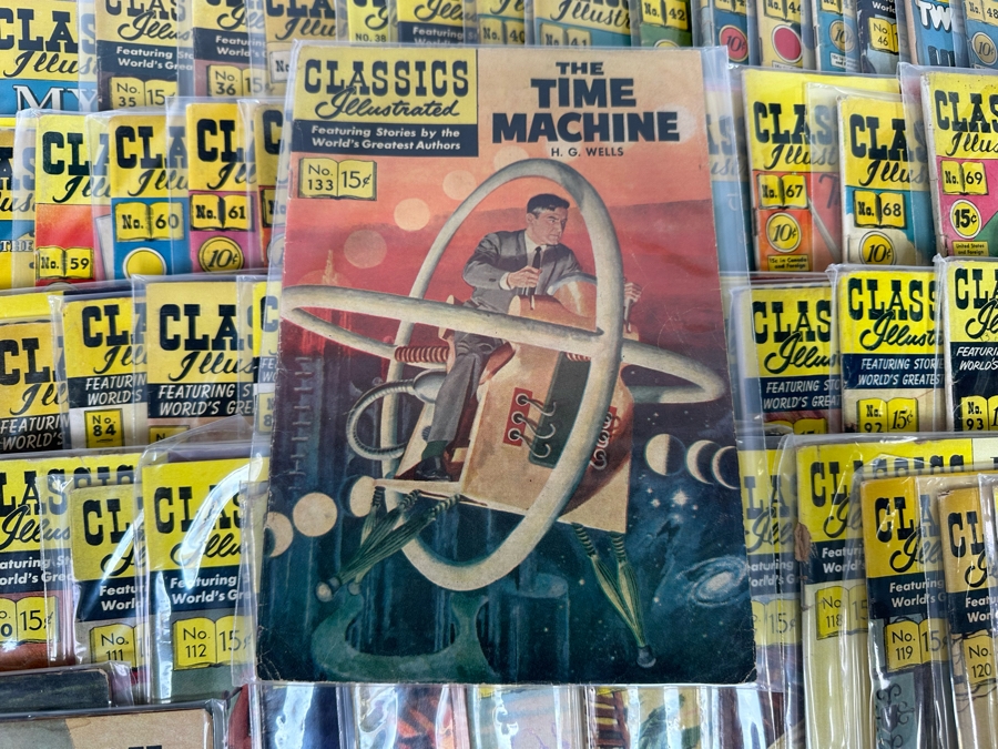 Entire Collection Of 169 Vintage 1941-1969 Classics Illustrated Comic Books With Plastic Sleeves From Issue #1 - #169 - See Photos [Photo 11]