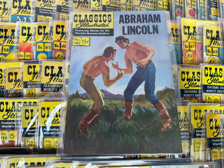 Entire Collection Of 169 Vintage 1941-1969 Classics Illustrated Comic Books With Plastic Sleeves From Issue #1 - #169 - See Photos [Photo 9]