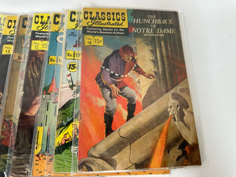 Entire Collection Of 169 Vintage 1941-1969 Classics Illustrated Comic Books With Plastic Sleeves From Issue #1 - #169 - See Photos [Photo 25]