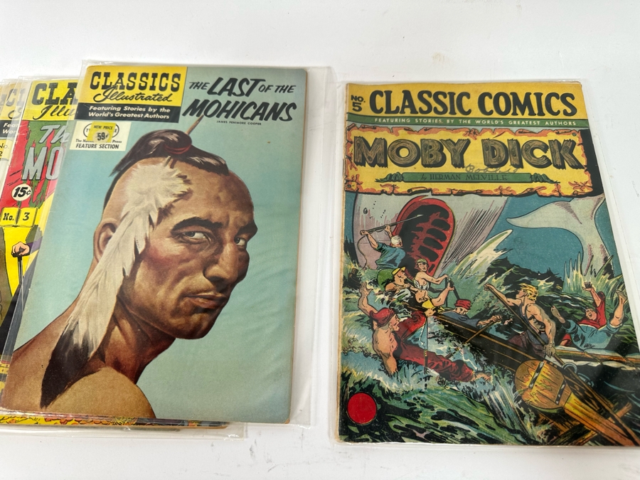 Entire Collection Of 169 Vintage 1941-1969 Classics Illustrated Comic Books With Plastic Sleeves From Issue #1 - #169 - See Photos [Photo 30]