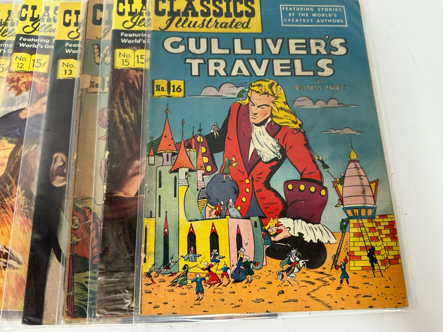 Entire Collection Of 169 Vintage 1941-1969 Classics Illustrated Comic Books With Plastic Sleeves From Issue #1 - #169 - See Photos [Photo 26]