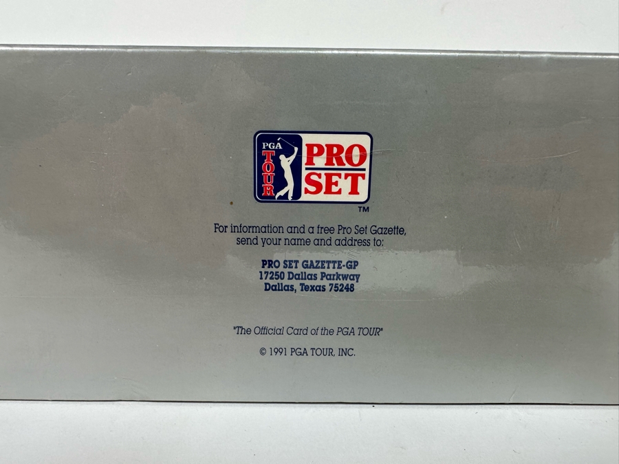 Sealed PGA Tour Pro Set Trading Cards: 1991 Limited Printing Special Inaugural Set 100 PGA Tour Cards & 1991 PGA Tour Set With All PGA Tour & Senior Tour Players 285 Cards Plus 1 Collectible [Photo 10]